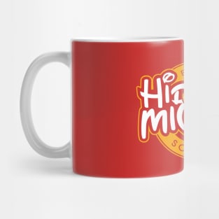 Dots that Rock Gold & White HMS Logo Mug